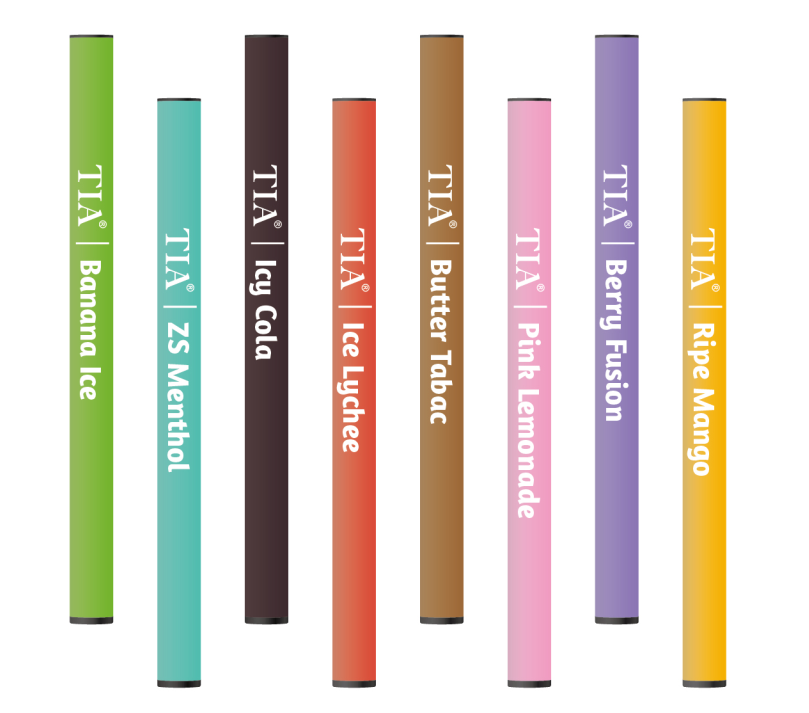 TIA D Disposable e-cigs Nic salts